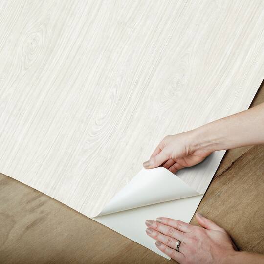 RoomMates Cherry Wood Peel & Stick Wallpaper